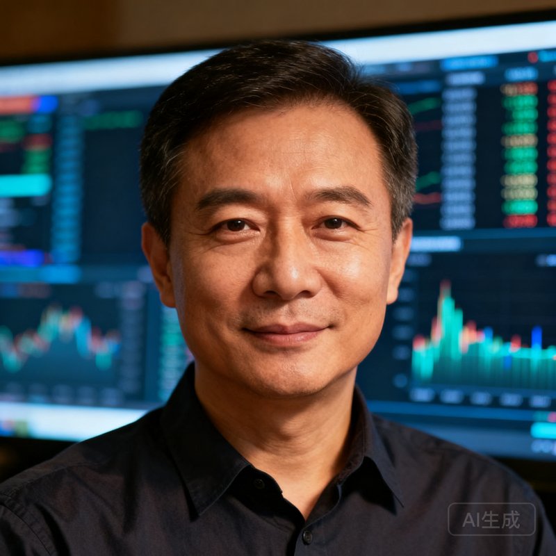 mk体育创始人林正宇先生头像照片，中年男性身着深色衬衫，背景为数据大屏，神态自信沉稳